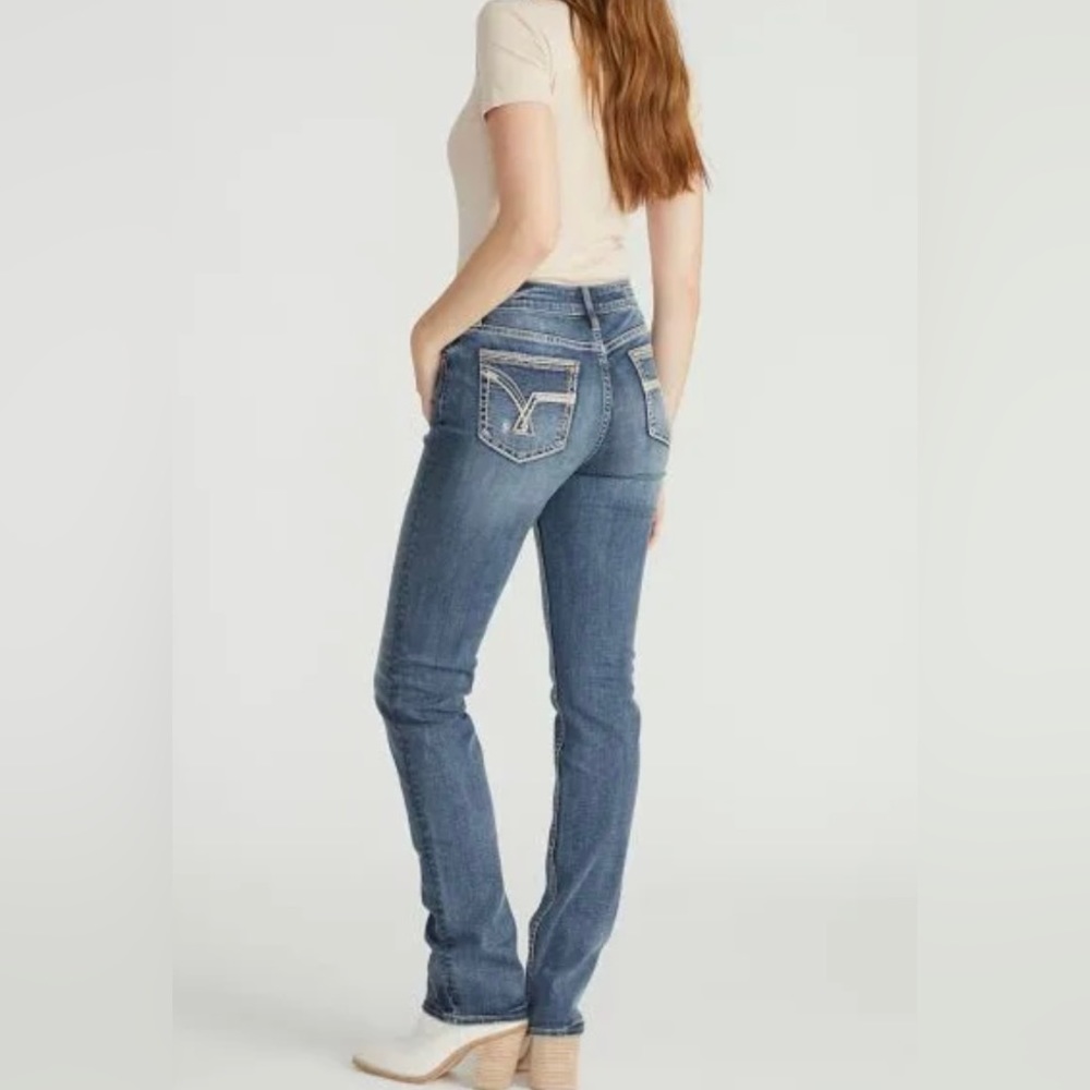 Vigors women’s straight leg jeans, size 4